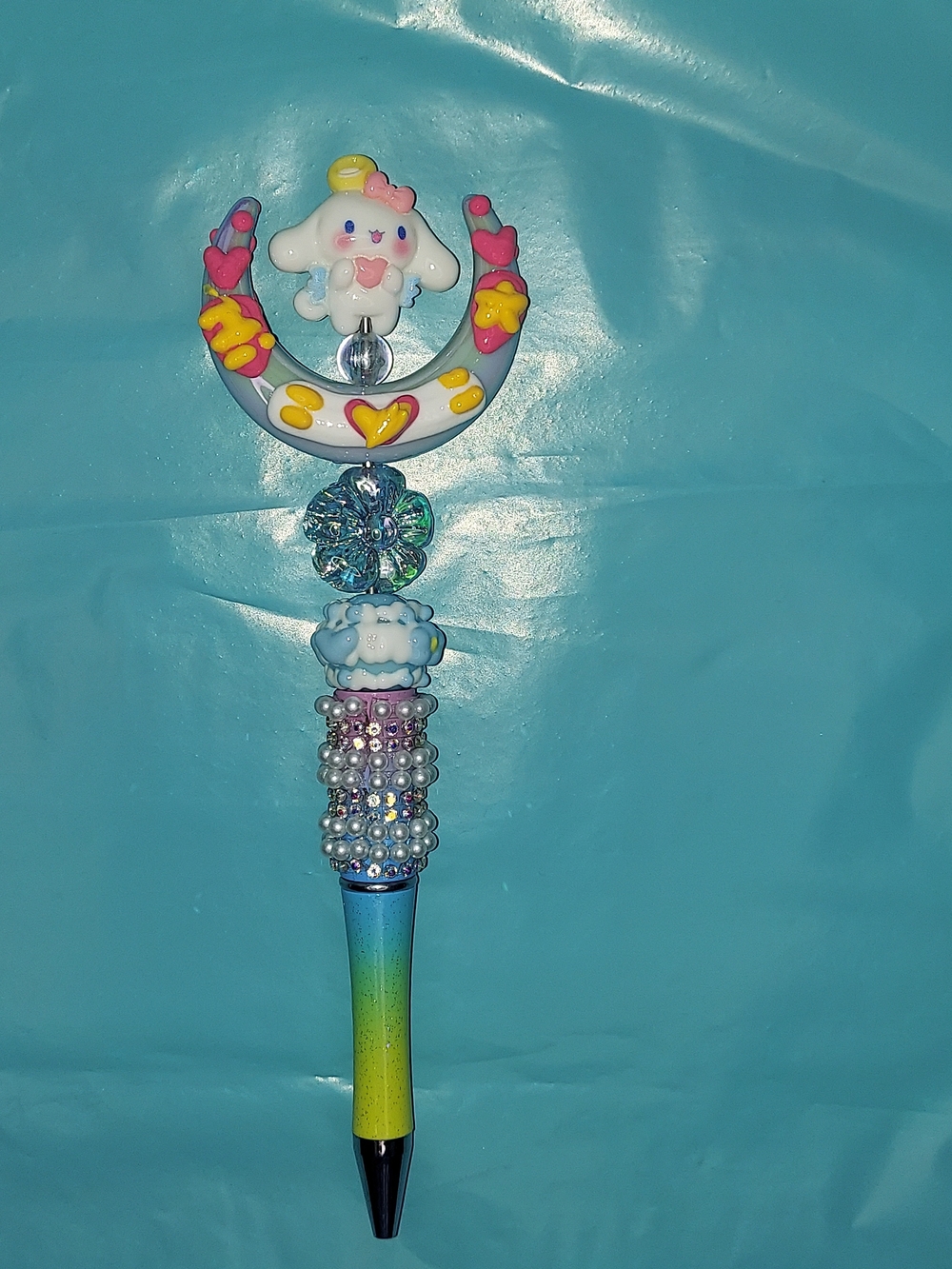 Cinnamoroll Beaded Decorative Pen #1